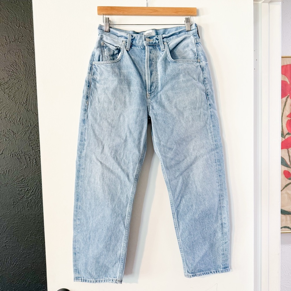 Citizens of Humanity Dahlia Bow Leg Baby Roll
Jeans Ribbon Blue Size 26 - Picture 5 of 16